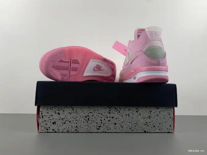 Cheap TB JORDAN OFF-WHITE 4 X PINK 0612